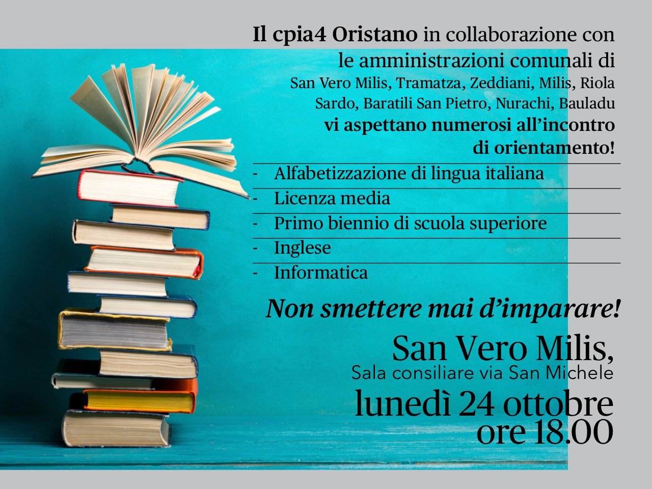 Incontro orientamento San Vero Milis